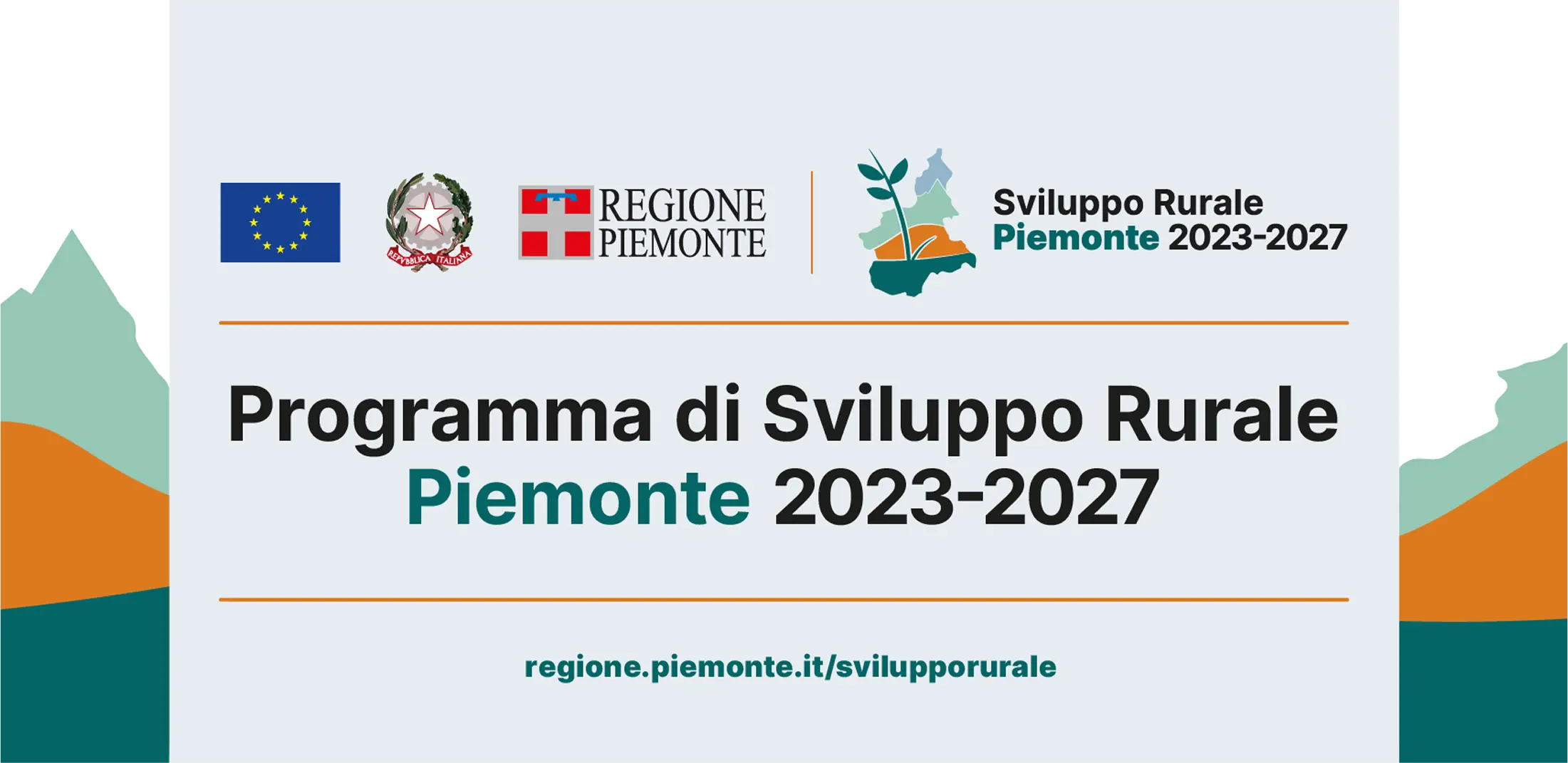Banner programma di sviluppo rurale regione piemonte