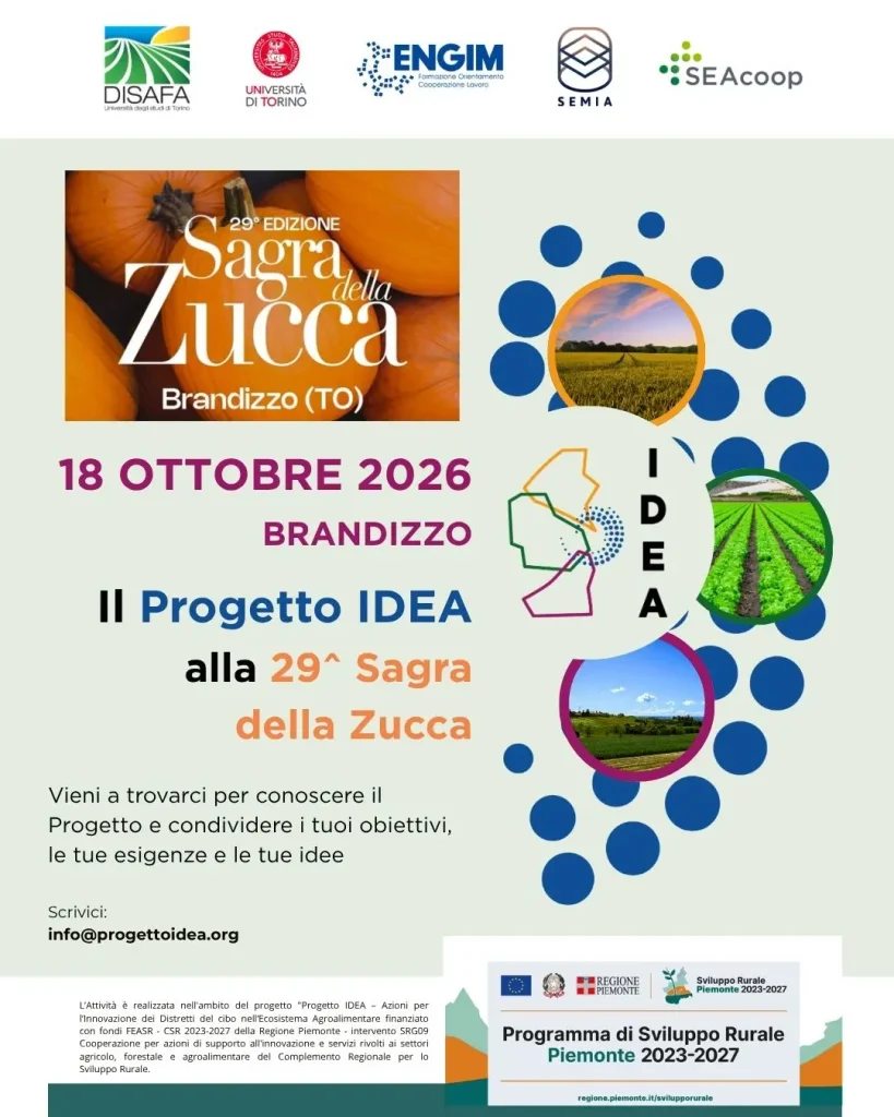Appuntamento con IDEA | Sagra della Zucca 1 Serena